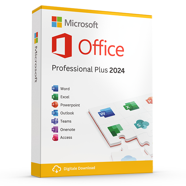 Office Professional Plus 2024 — 1 PC Perpetual · 1 PC · Windows — genuine Microsoft license